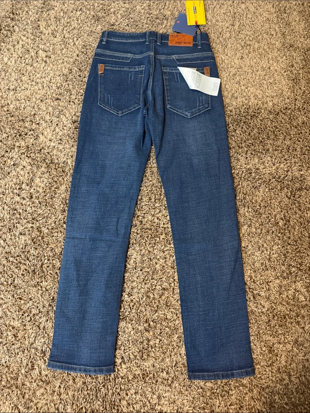 NWT-Riders Narrow #816 Men’s Dark Blue Denim Jeans, Size Small/28